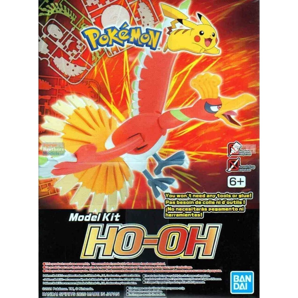 Bandai 5060464 Ho-oh Pokemon Model Kit Model Kit - Hobbies Online