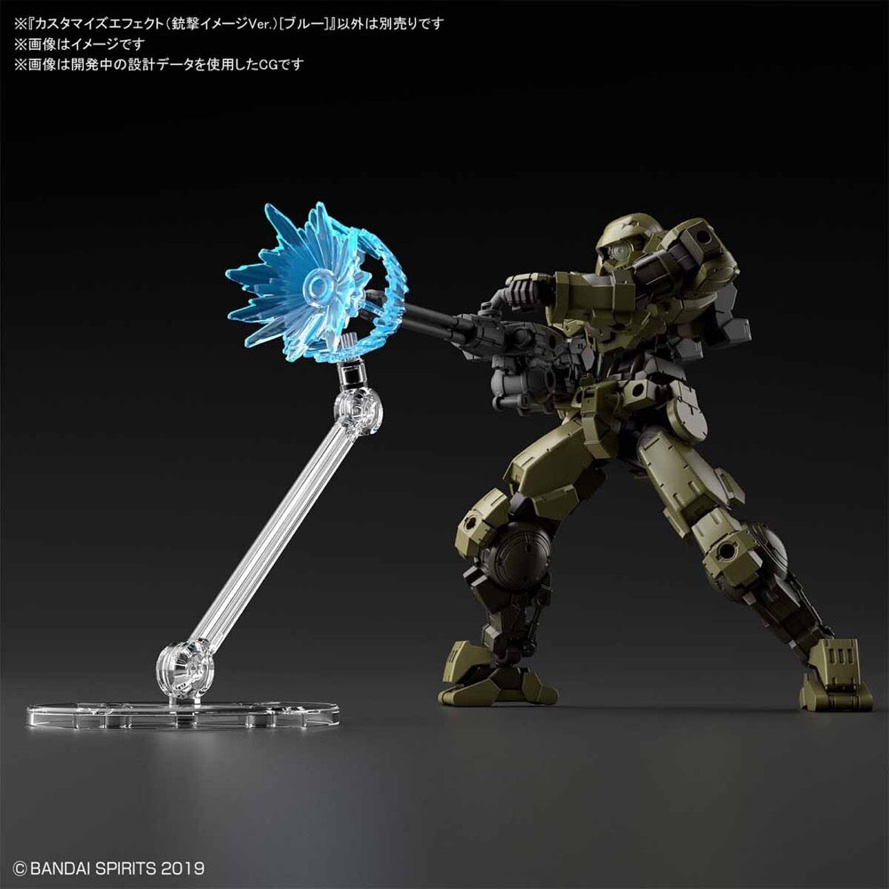 Bandai 5060579 Custom Effect Gunfire Image Version Blue 30MM |  Hobbies Online
