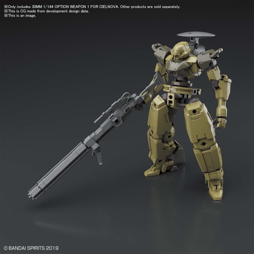 Bandai 5060737 30MM 1/144 Option Weapon 1 For Cielnova 4573102607379