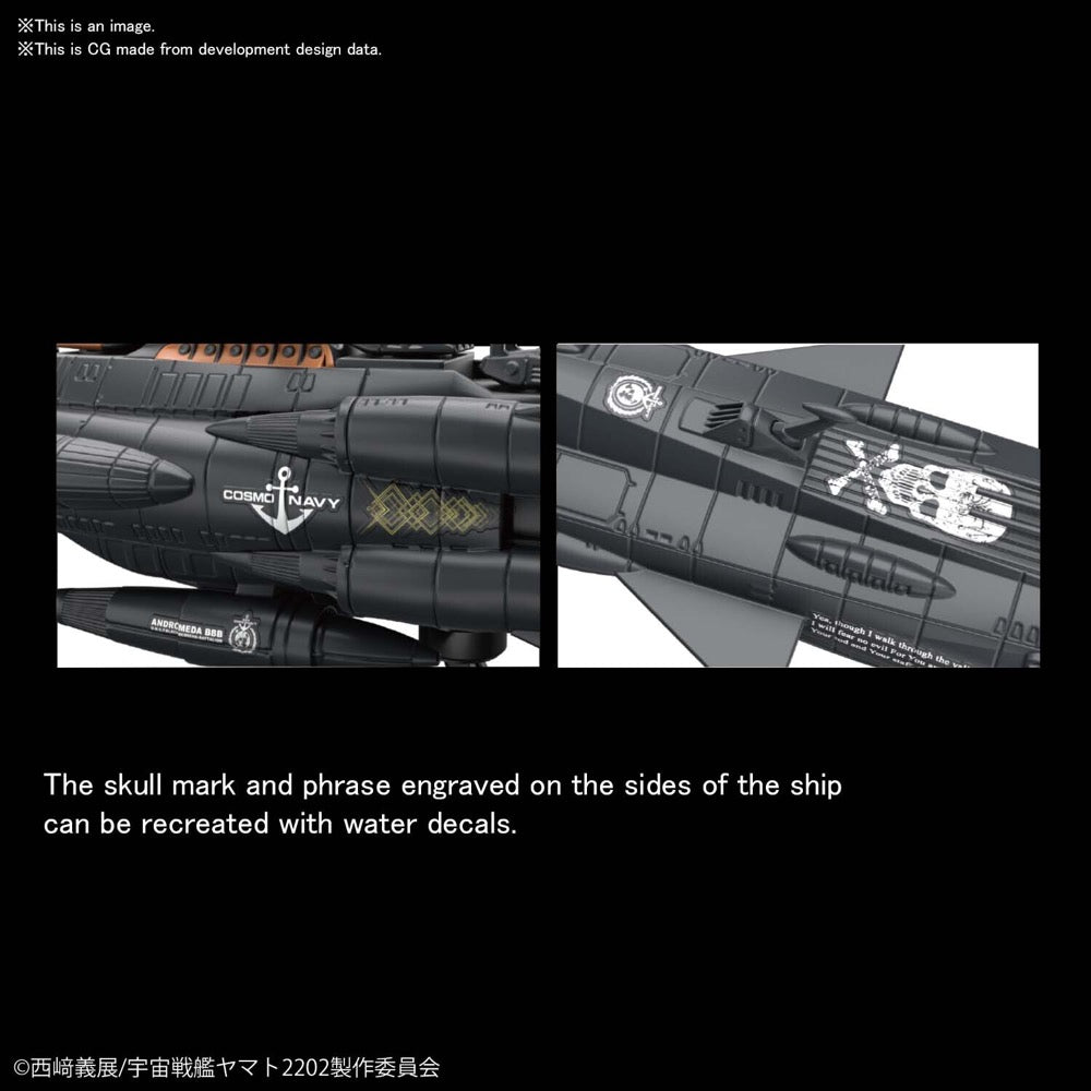 Bandai 50607411 Mecha Collection Autonomous Combatant Ship BBB Andromeda Black Space Battleship Yamato 2202 |  Hobbies Online