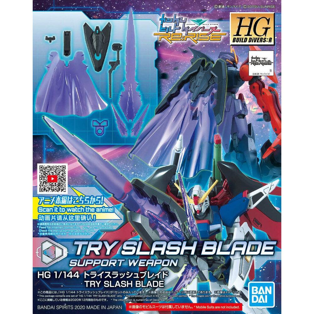 Bandai 5060764 1/144 HG Try Slash Blade Gundam Build Fighters |  Hobbies Online
