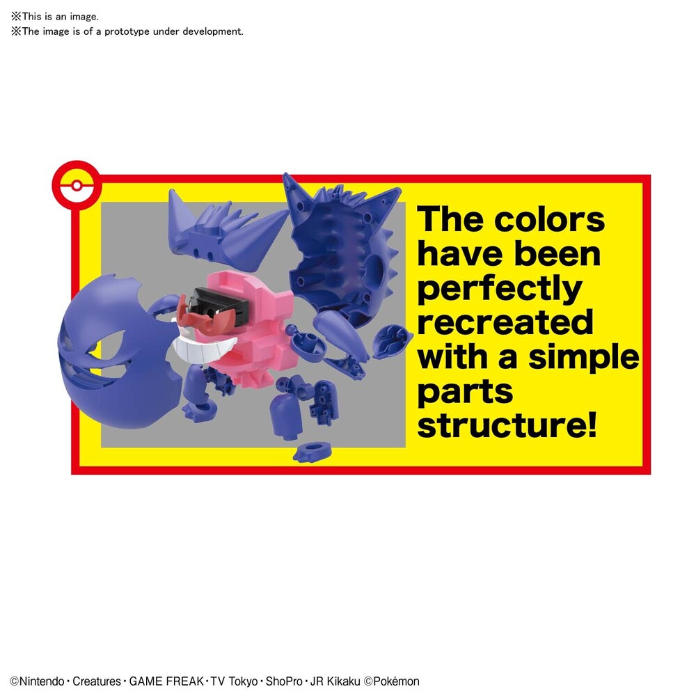 Bandai 5060926 Gengar Pokemon Model Kit