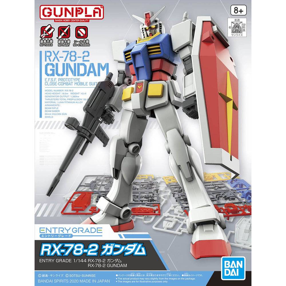 Bandai 5061064 Entry Grade 1/144 RX-78-2 Gundam 4573102610645
