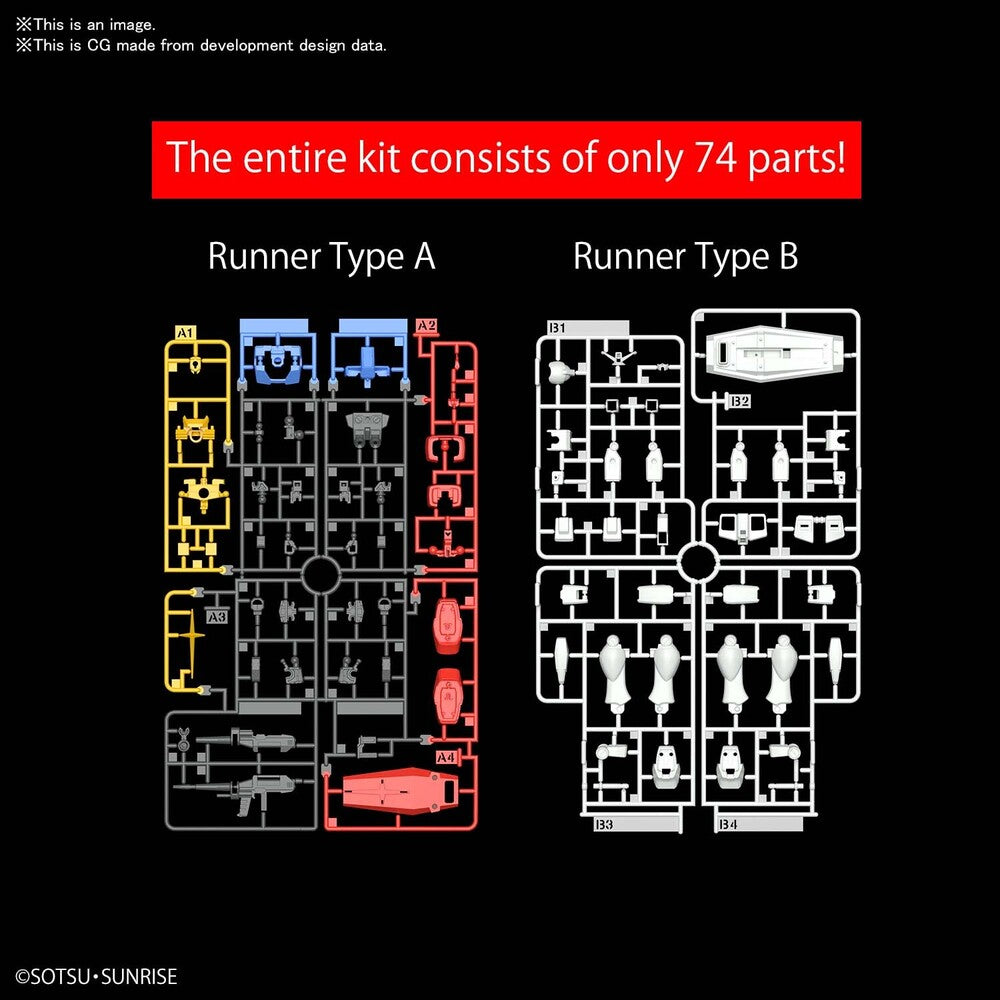 Bandai 5061064 Entry Grade 1/144 RX-78-2 Gundam 4573102610645