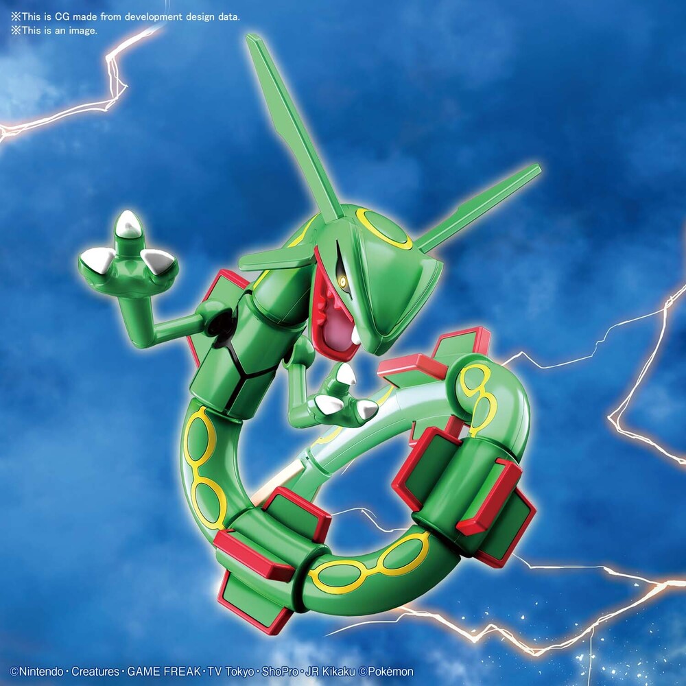 Bandai 5061199 Rayquaza Pokemon Model Kit |  Hobbies Online