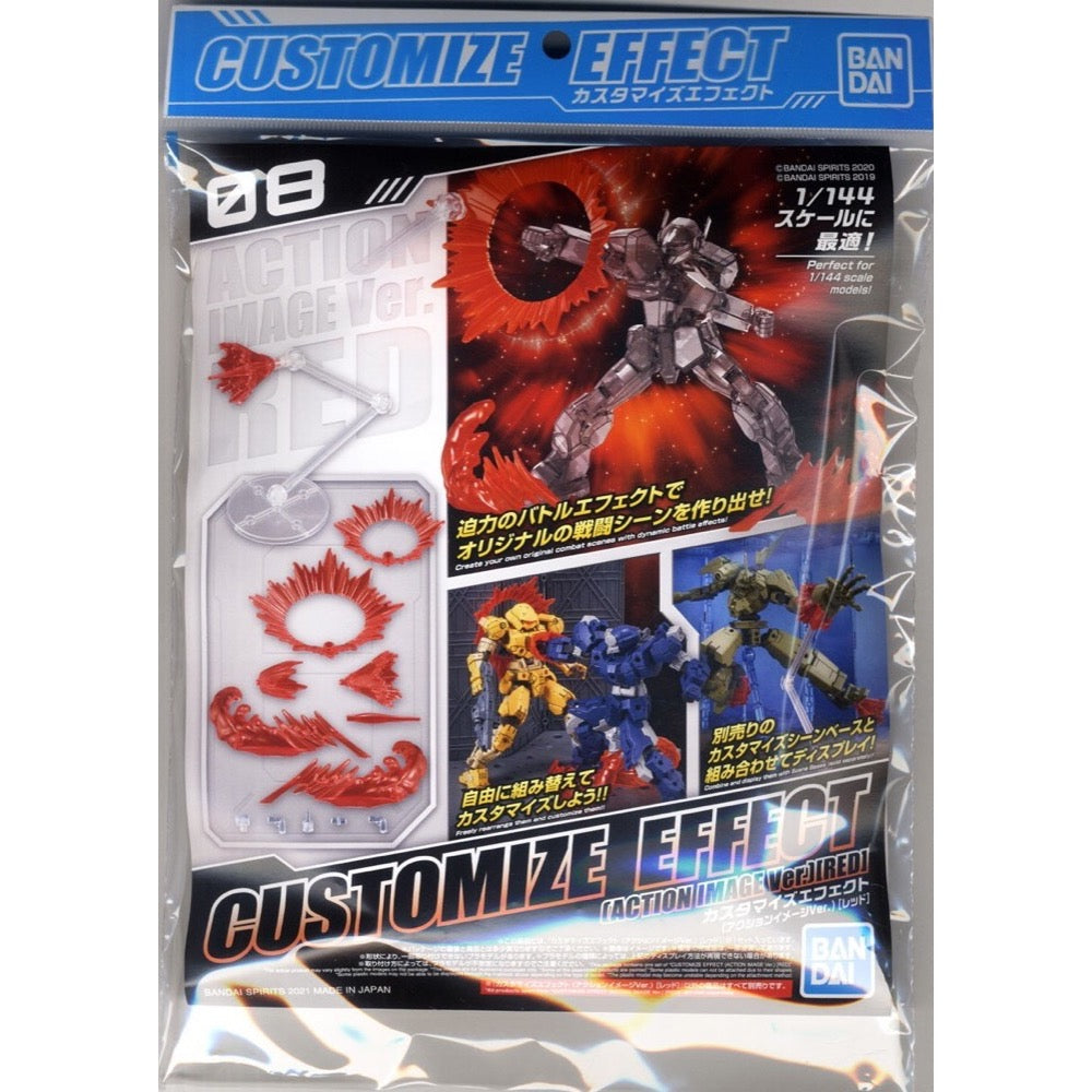 Bandai 5061323 Customise Effect Action Image Version Red 30MM |  Hobbies Online