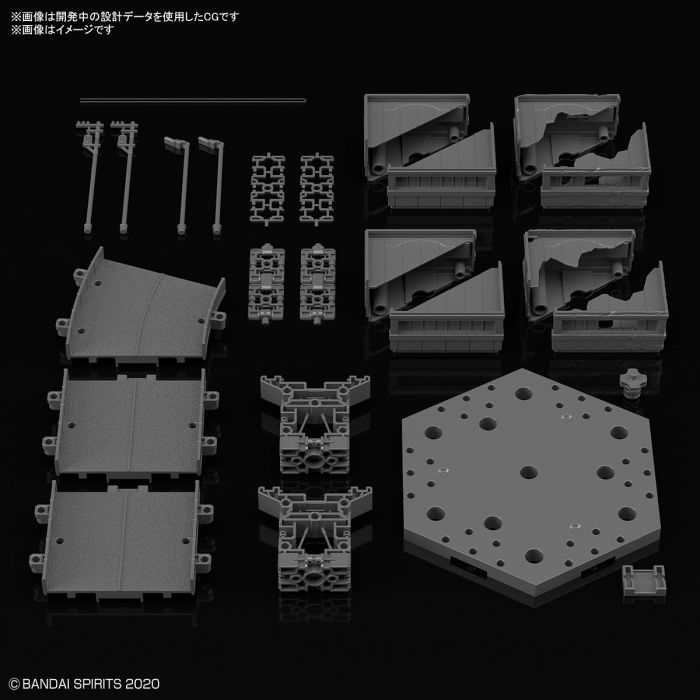 Bandai 5061330 Customize Scene Base City Area Version 30MM |  Hobbies Online