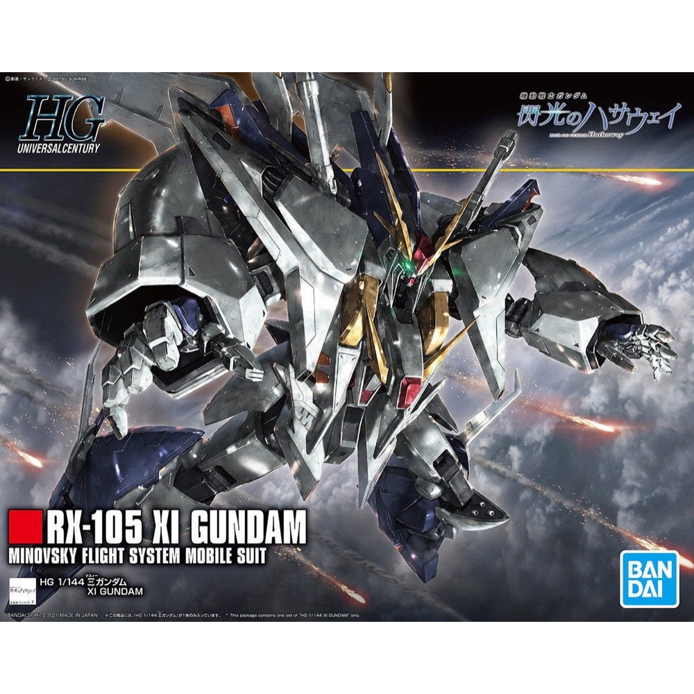 Bandai 5061331 HGUC 1/144 XI Gundam 4573102613318
