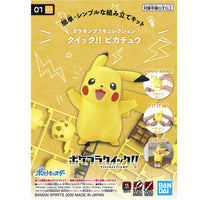 Bandai 5061389 Quick 01 Pikachu Pokemon Model Kit - Hobbies Online