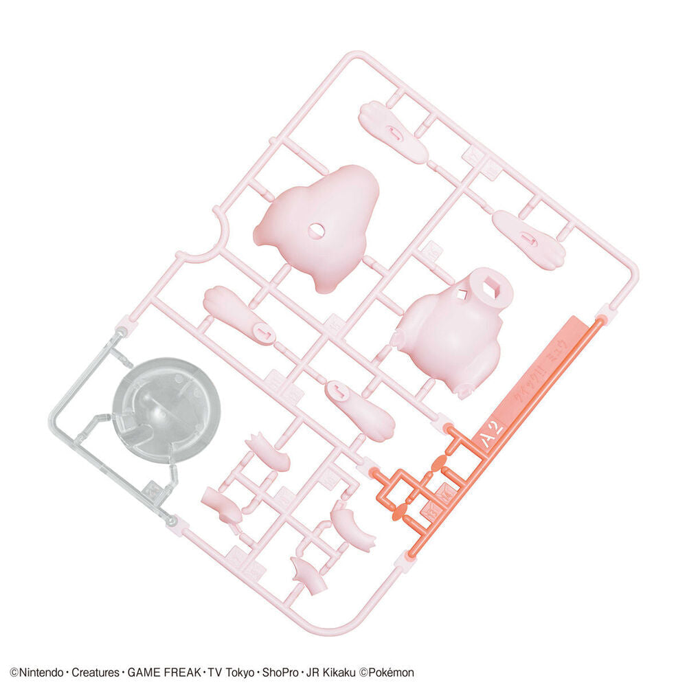 Bandai 5061390 Quick 02 Mew Pokemon Model Kit - Hobbies Online