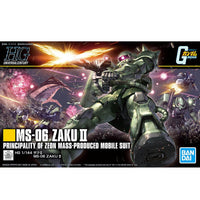 Bandai 5061545 HG 1/144 MS06 Zaku II | Hobbies Online