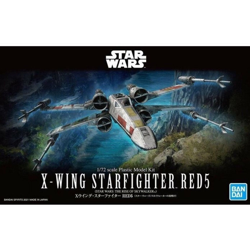 Bandai 5061554 1/72 X-Wing Starfighter Red 5 Star Wars The Rise of Skywalker |  Hobbies Online