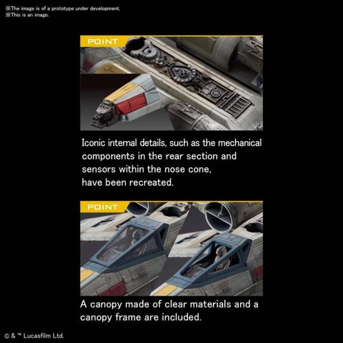 Bandai 5061554 1/72 X-Wing Starfighter Red 5 Star Wars The Rise of Skywalker |  Hobbies Online