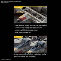 Bandai 5061554 1/72 X-Wing Starfighter Red 5 Star Wars The Rise of Skywalker |  Hobbies Online