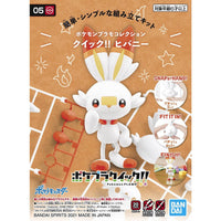 Bandai 5061572 Quick 05 Scorbunny Pokemon Model Kit - Hobbies Online