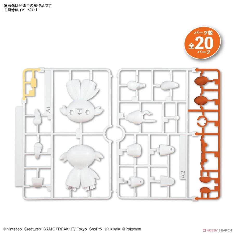 Bandai 5061572 Quick 05 Scorbunny Pokemon Model Kit - Hobbies Online