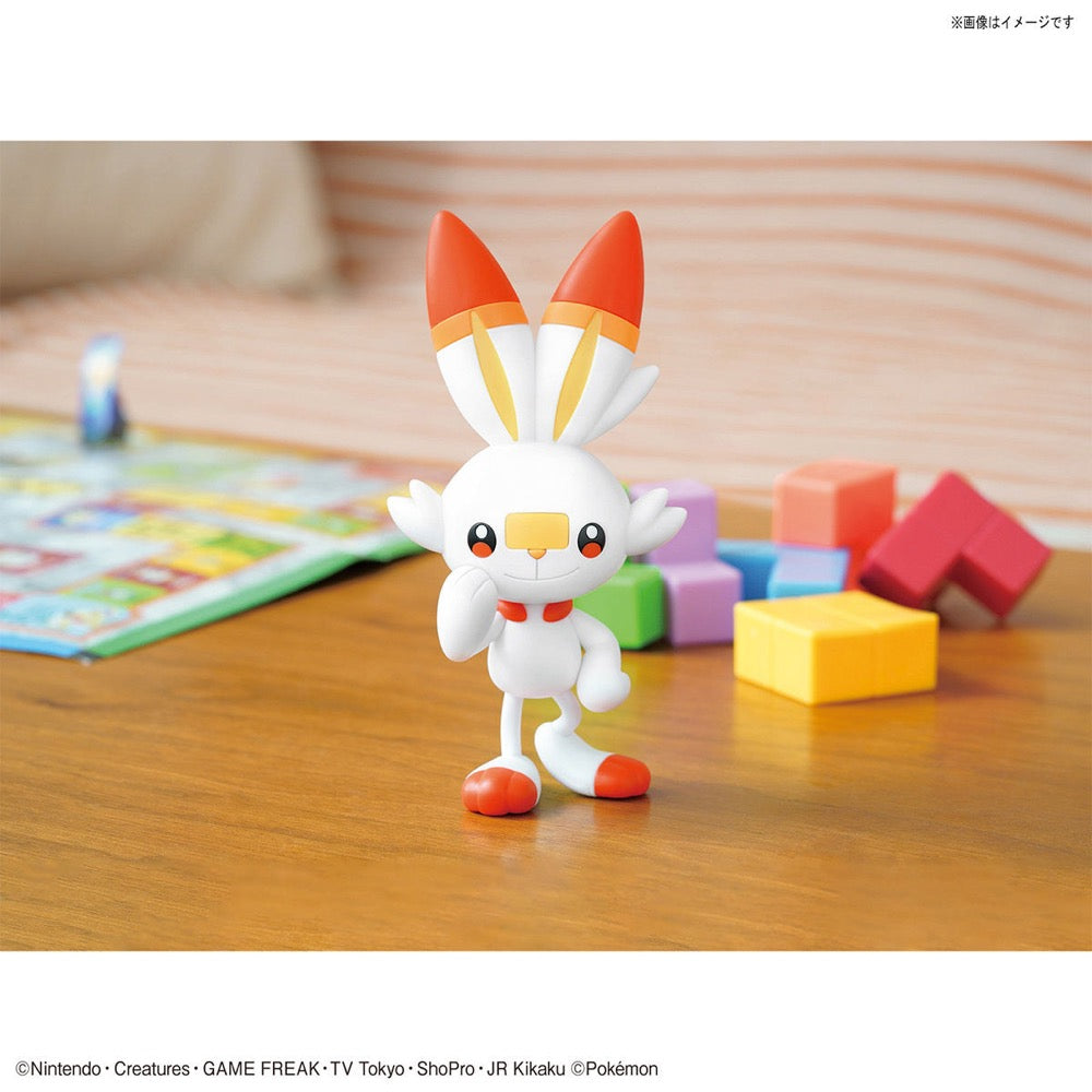 Bandai 5061572 Quick 05 Scorbunny Pokemon Model Kit - Hobbies Online