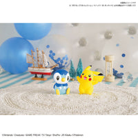 Bandai 5061573 Quick 06 Piplup Pokemon Model Kit - Hobbies Online