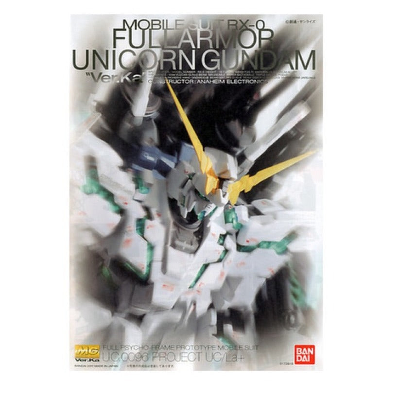 Bandai 5061589 MG 1/100 RX-0 Full Armor Unicorn Ver.Ka Gundam UC |  Hobbies Online