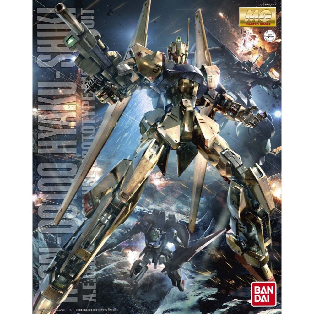 Bandai 5061592 MG 1/100 Hyakushiki Ver 2.0 Zeta Gundam |  Hobbies Online