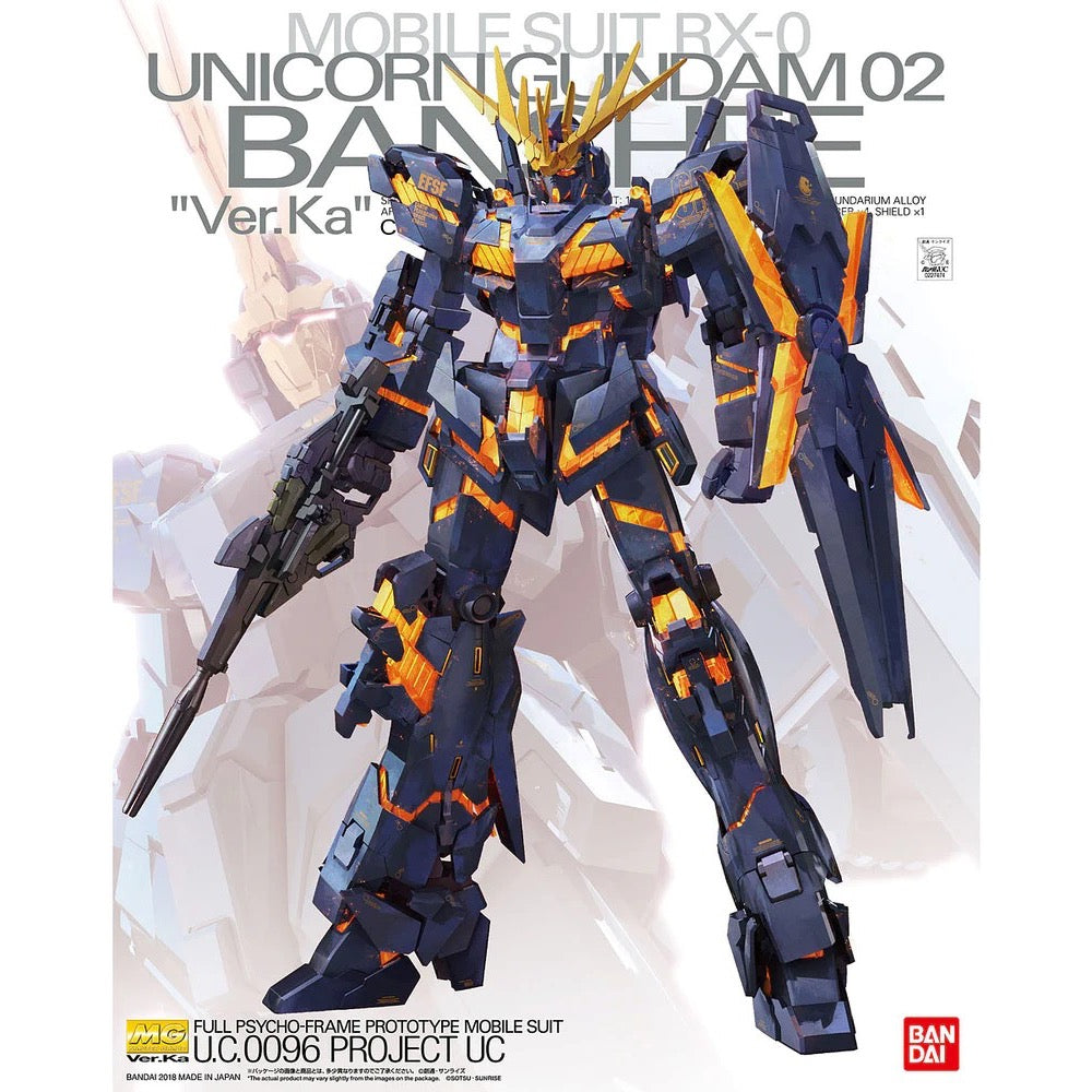 Bandai 5061593 MG 1/100 Unicorn 02 Banshee Ver.Ka Gundam UC |  Hobbies Online