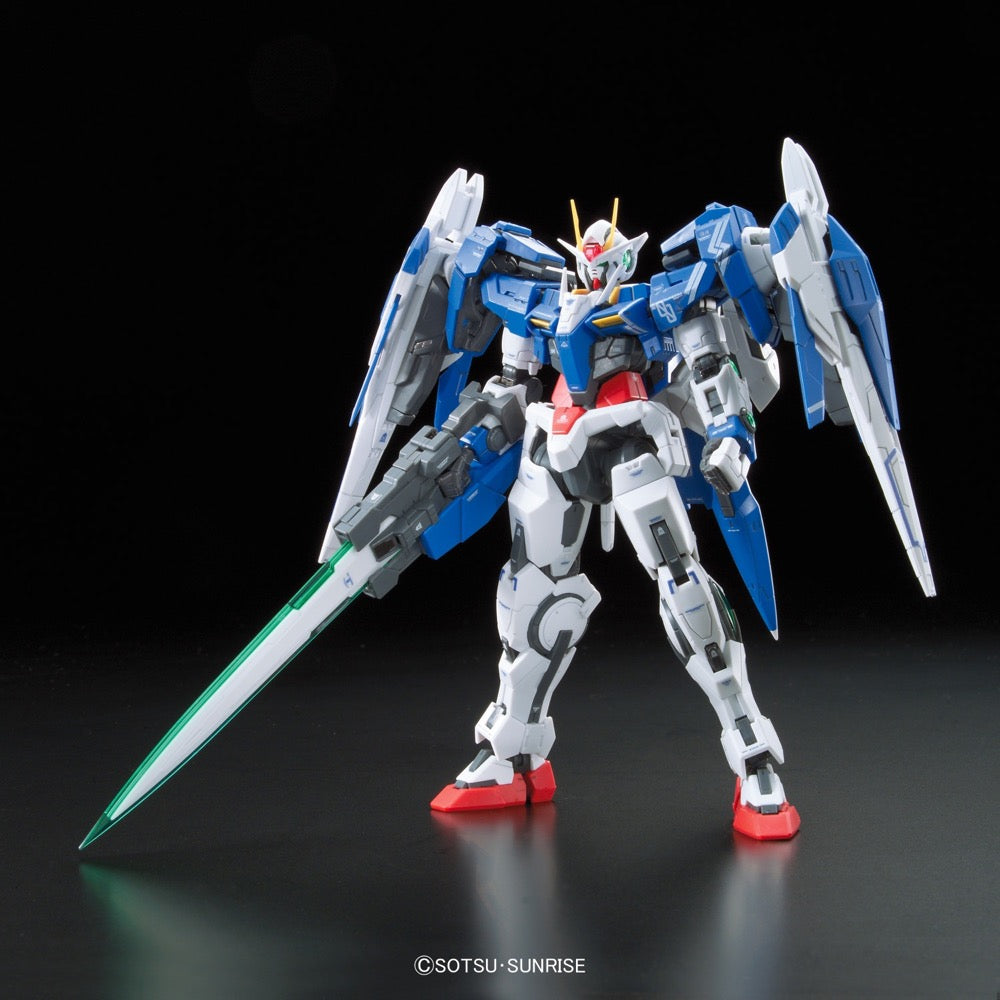 Bandai 5061603 RG 1/144 GN-0000 and GNR-010 OO Raiser Gundam 00