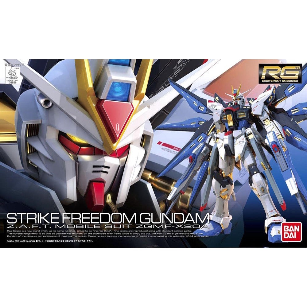 Bandai 5061617 RG 1/144 ZGMF-X20A Strike Freedom |  Hobbies Online