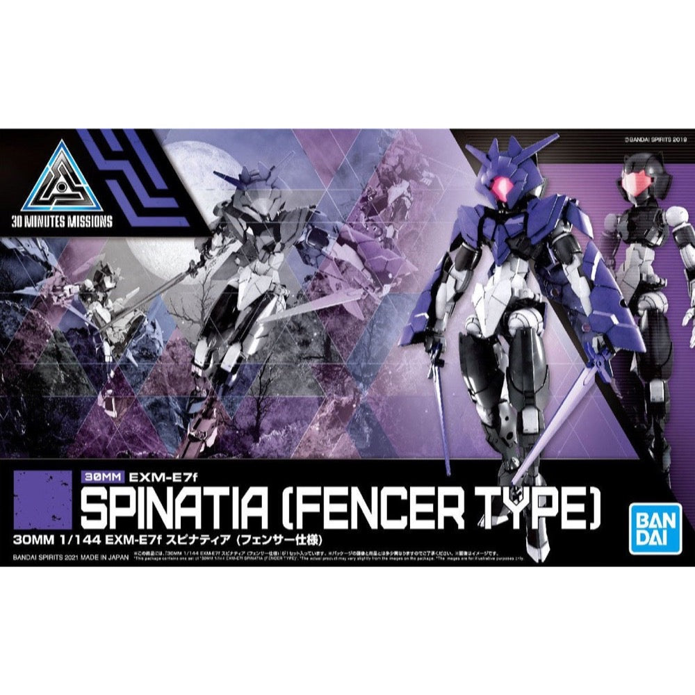 Bandai 5061789 1/144 EXM E7f Spinatia Fencer Type 30MM |  Hobbies Online