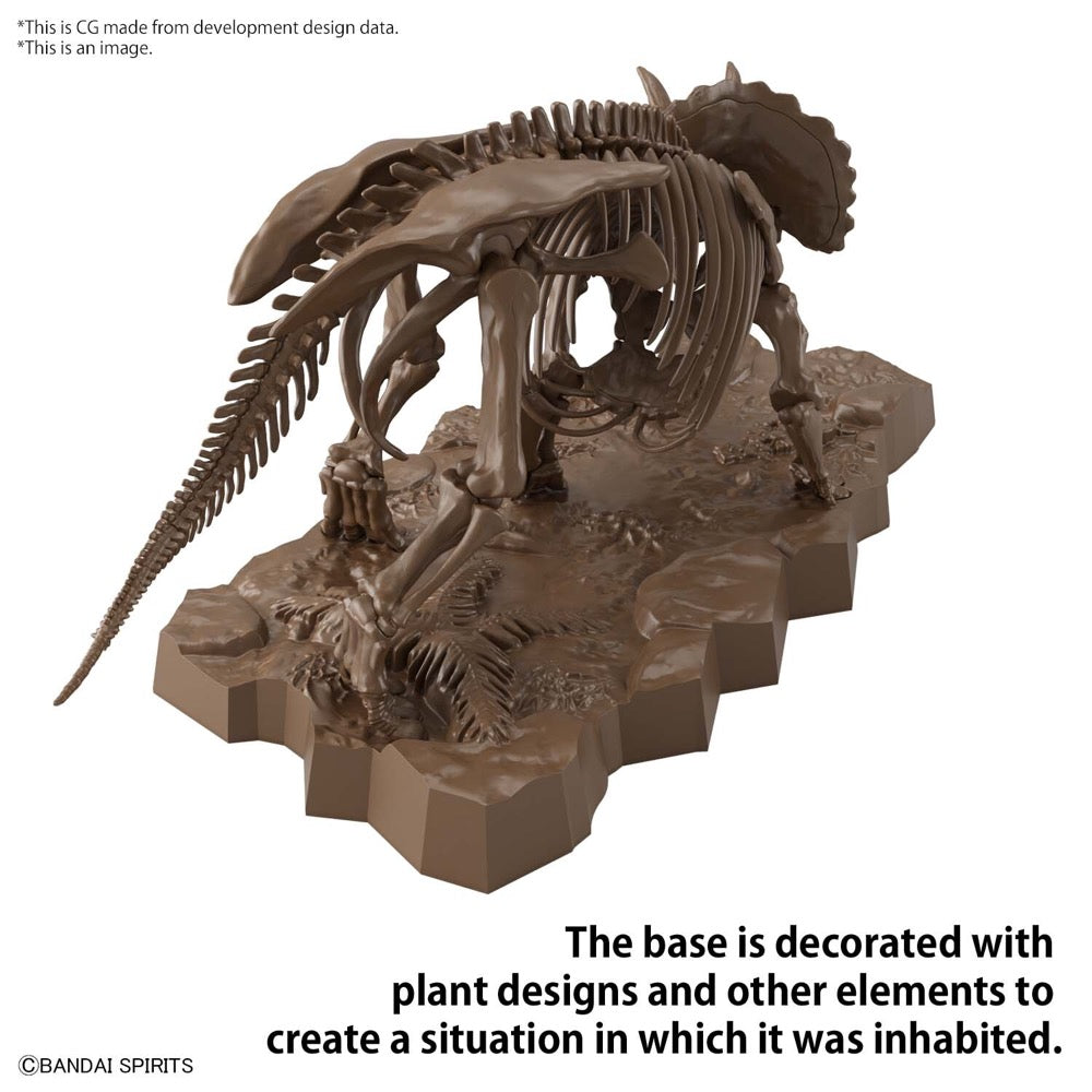 Bandai 5061801 1/32 Imaginary Skeleton Triceratops Dinosaur