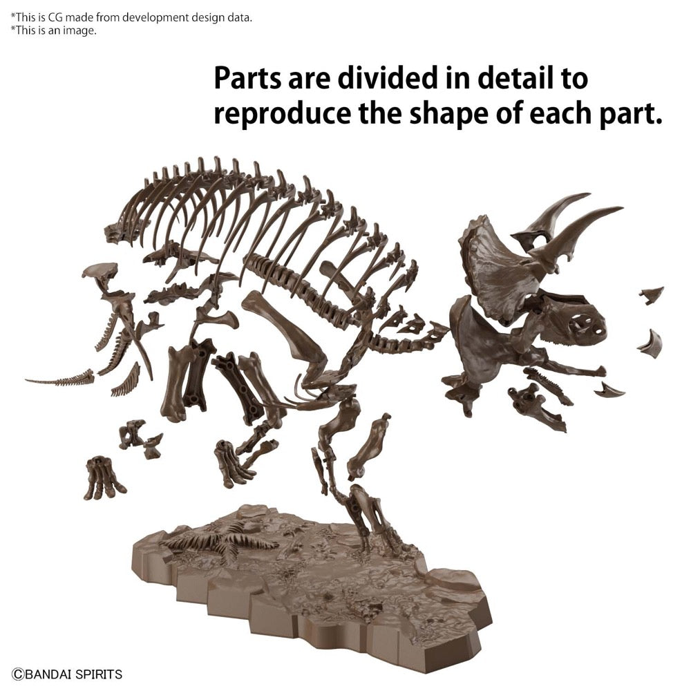 Bandai 5061801 1/32 Imaginary Skeleton Triceratops Dinosaur