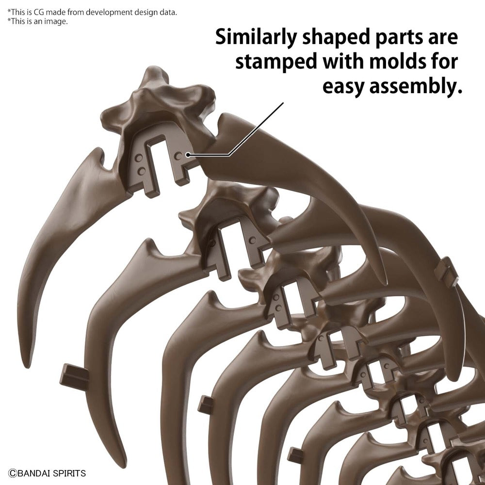 Bandai 5061801 1/32 Imaginary Skeleton Triceratops Dinosaur