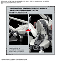 Bandai 50619791 1/48 HG Reginleif Long Barrel Type / Missile Type Kurena/Anju 86