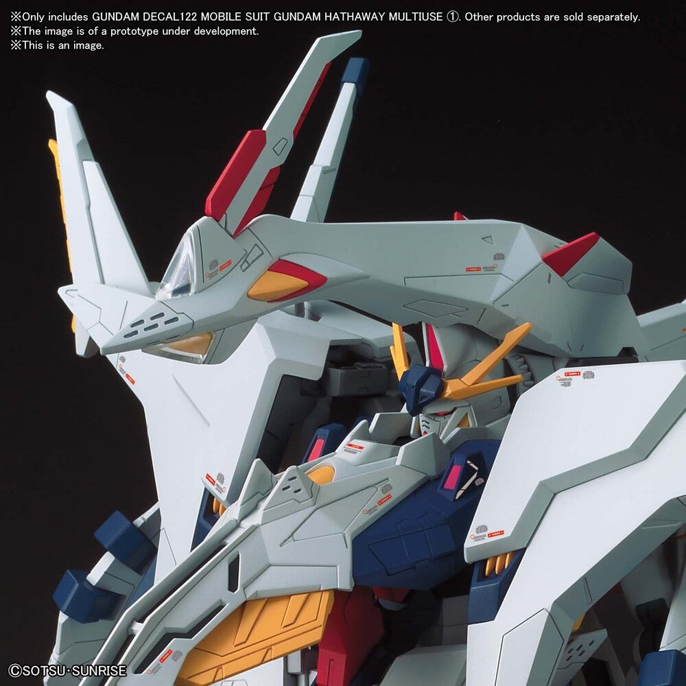 Bandai 50619861122 Mobile Suit Hathaway Multiuse 1 Gundam Decal |  Hobbies Online