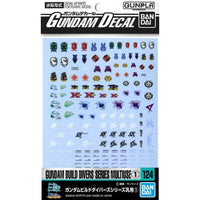 Bandai G50619881 Gundam Decal 124 Build Divers Series Multiuse |  Hobbies Online