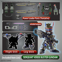 Bandai G5061991 SD Gundam World Heroes Sergeant Verde Buster Team Member | Hobbies Online