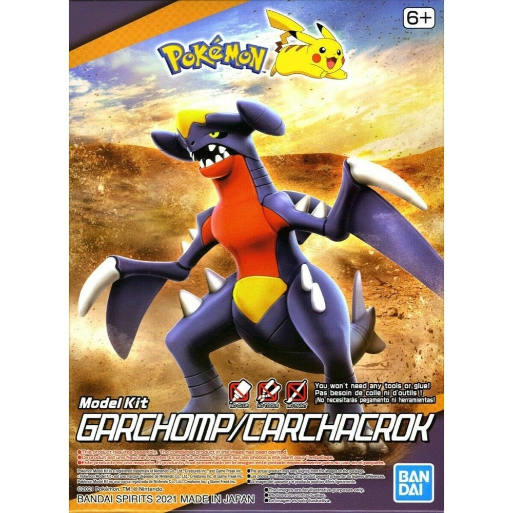 Bandai 5062139 Garchomp Pokemon Model Kit 4573102621399