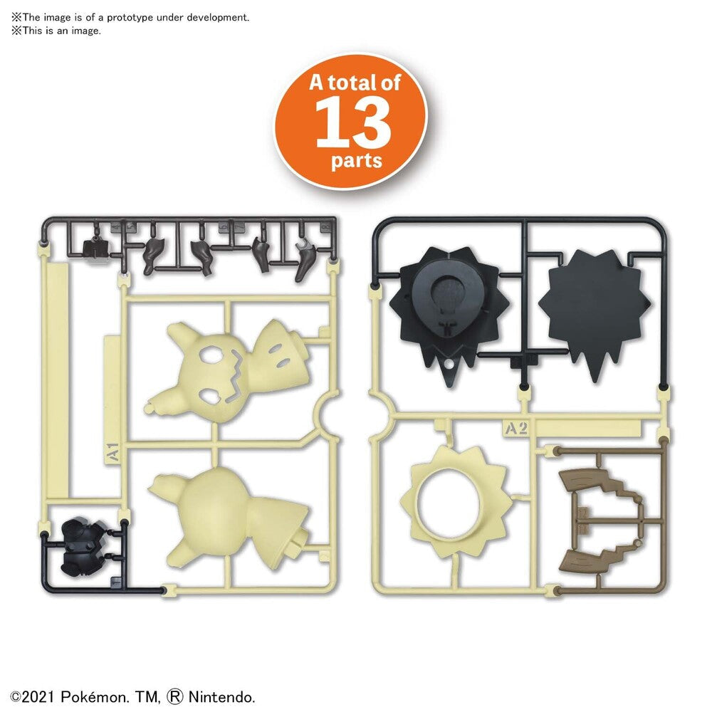 Bandai 5062141 Quick 08 Mimikyu Pokemon Model Kit