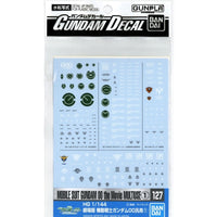 Bandai 50621601 Decal No.127 Mobile Suit Gundam 00 The Movie Multiuse 1 4573102621603