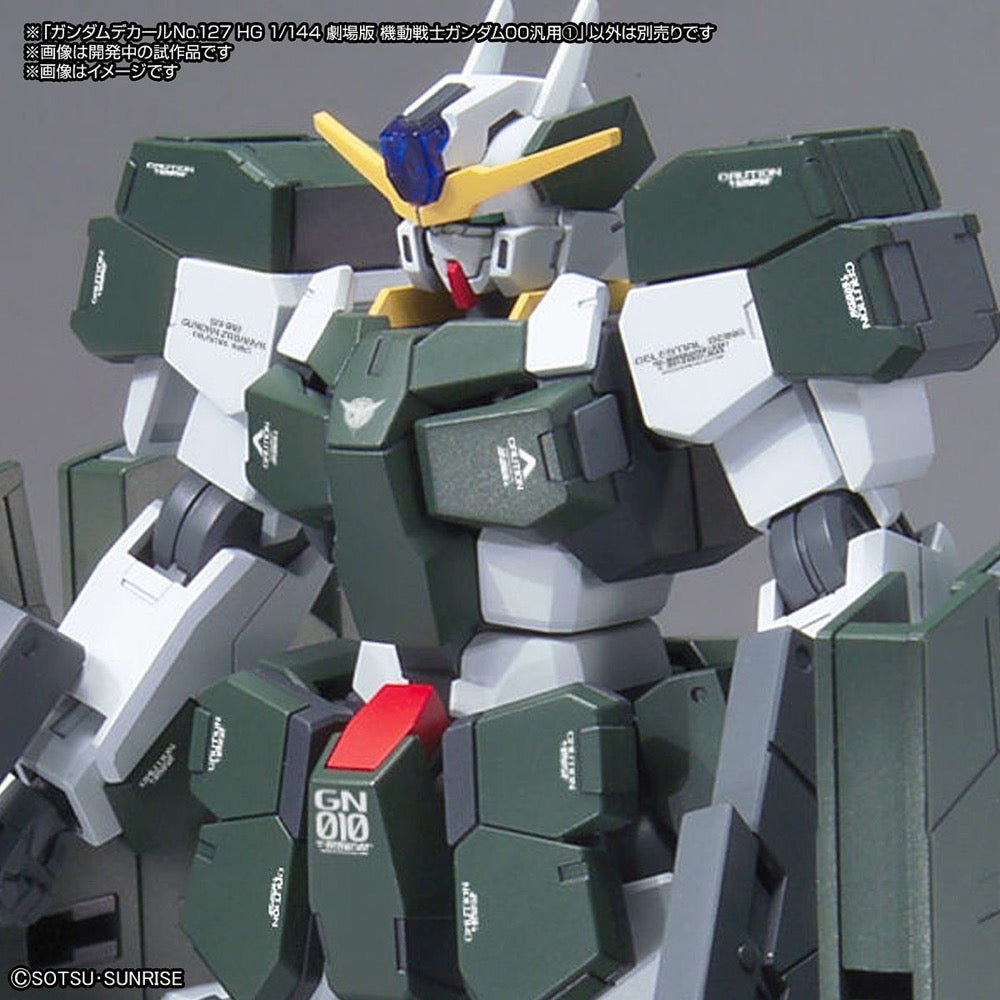 Bandai 50621601 Decal No.127 Mobile Suit Gundam 00 The Movie Multiuse 1 4573102621603
