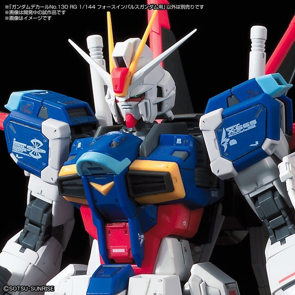 Bandai 50621631 Decal No.130 RG 1/144 Force Impulse Gundam | Hobbies Online