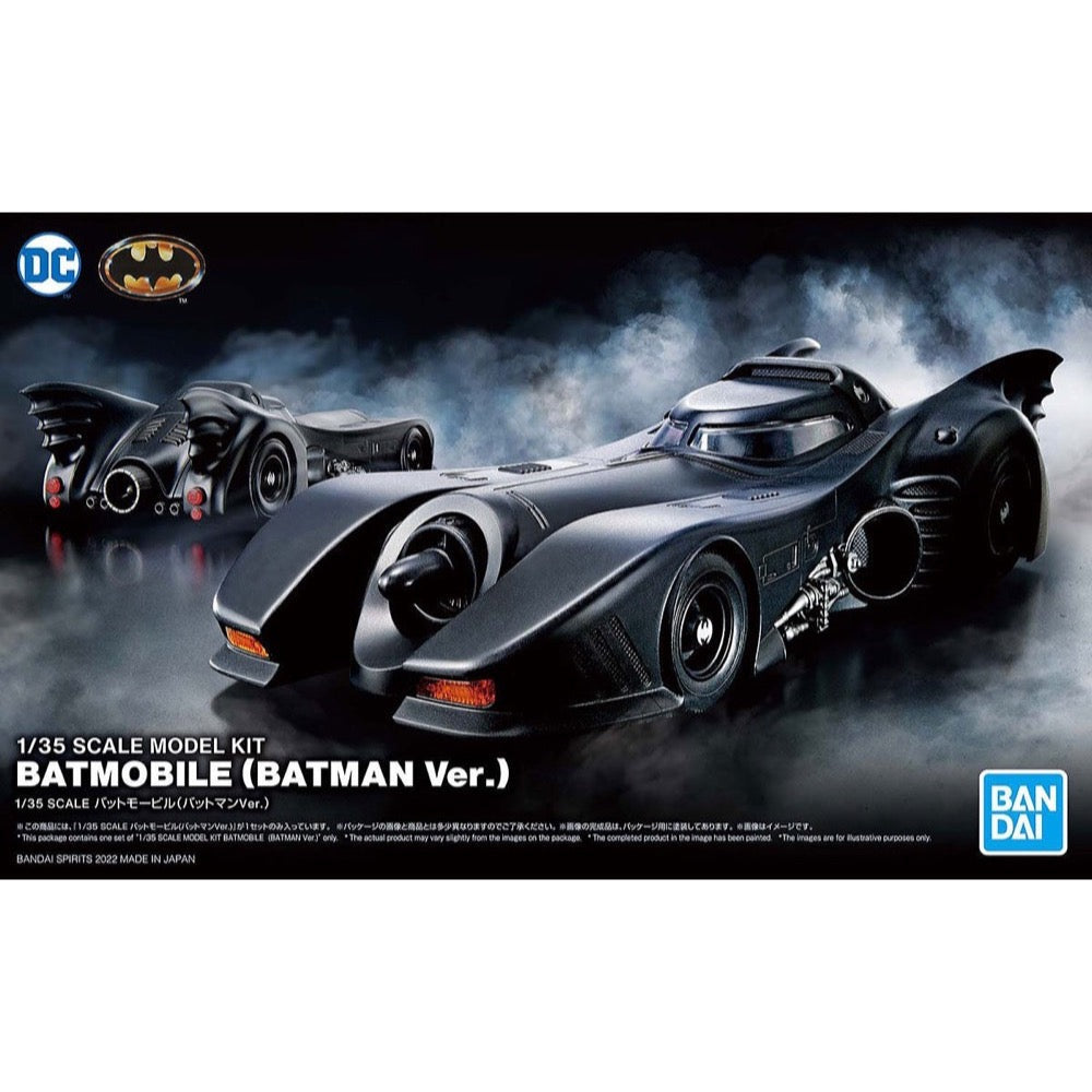Bandai 5062185 1/35 Scale Model Kit Batmobile Batman Version 4573102621856