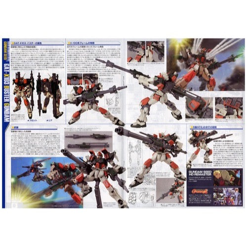Bandai 5062906 MG 1/100 Buster Gundam