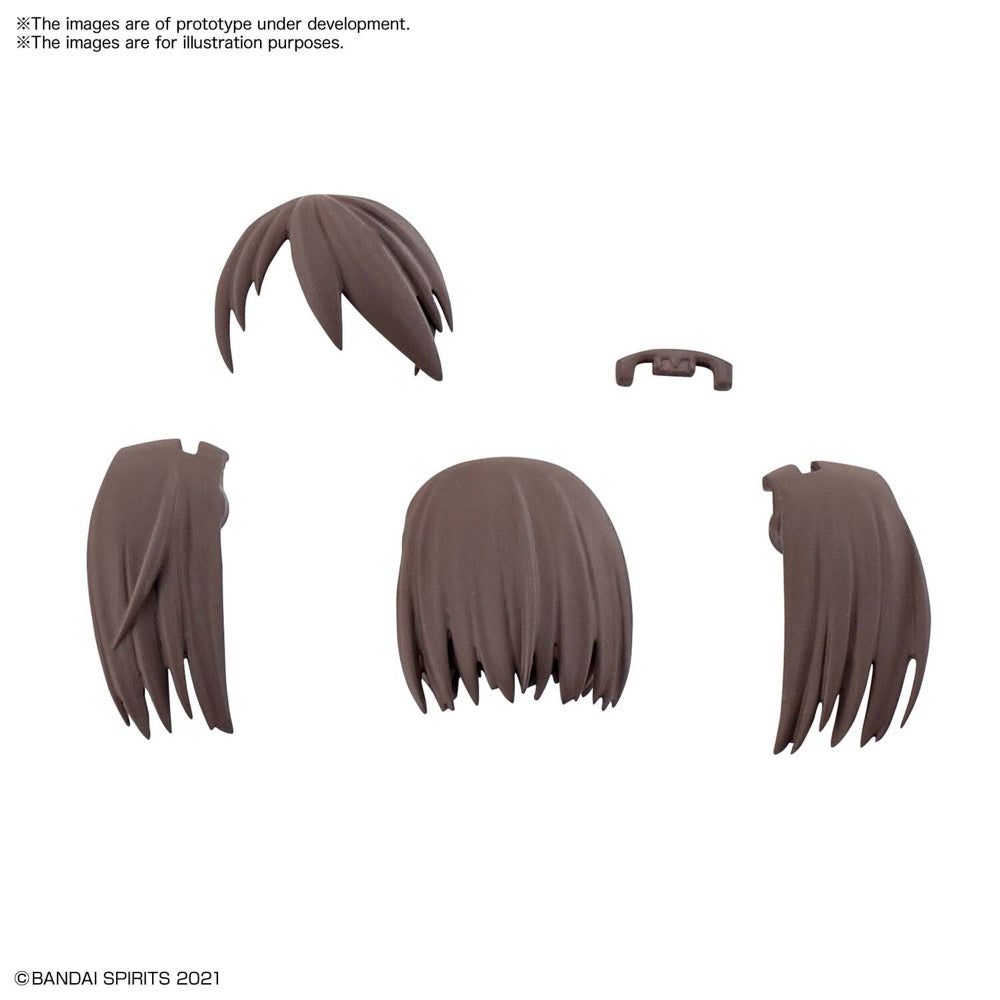 Bandai 5063285 Option Hair Style Parts Vol.2 All 4 Types 30MS