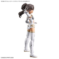 Bandai 5063359 Option Hand Parts White/Black 30MS