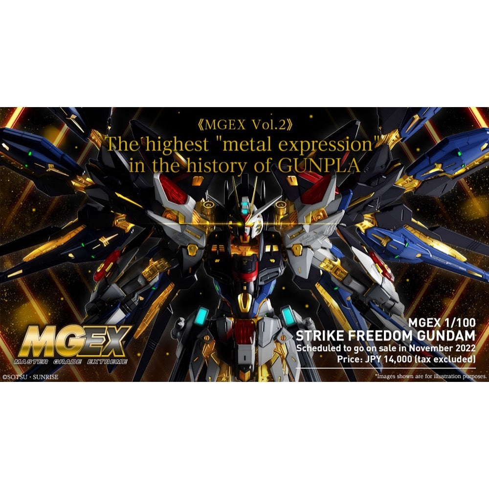Bandai 5063368 MGEX 1/100 Strike Freedom Gundam