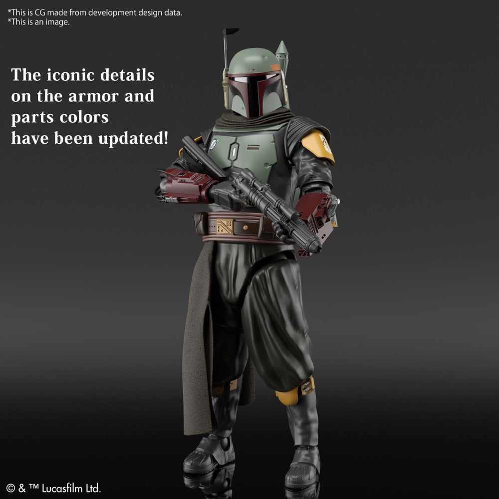 Bandai 5063390 1/12 Boba Fett The Mandalorian Star Wars