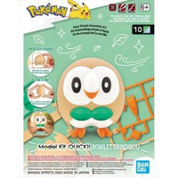 Bandai 5063779 Quick 10 Rowlet Pokemon Model Kit