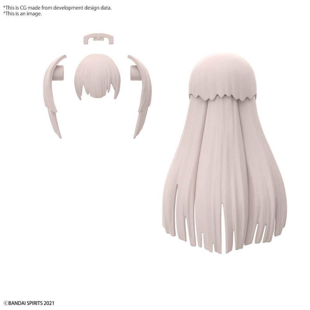 Bandai G5063780 Option Hair Style Parts Vol.5 All 4 Types 30MS
