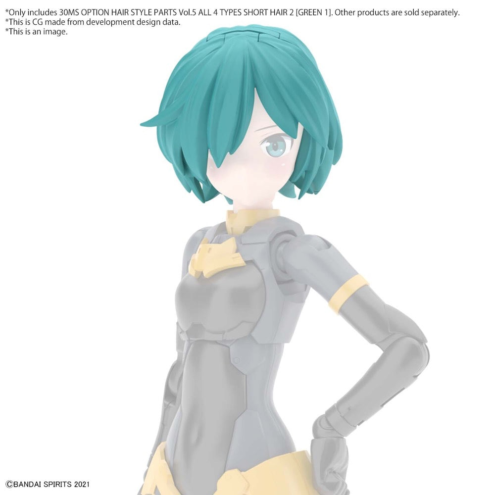 Bandai G5063780 Option Hair Style Parts Vol.5 All 4 Types 30MS