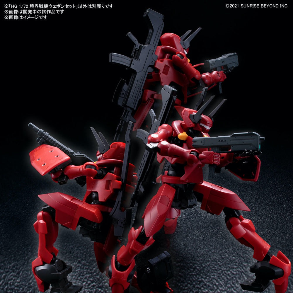 Bandai 5063798 HG 1/72 Weapon Set AMAIM Warrior At The Borderline